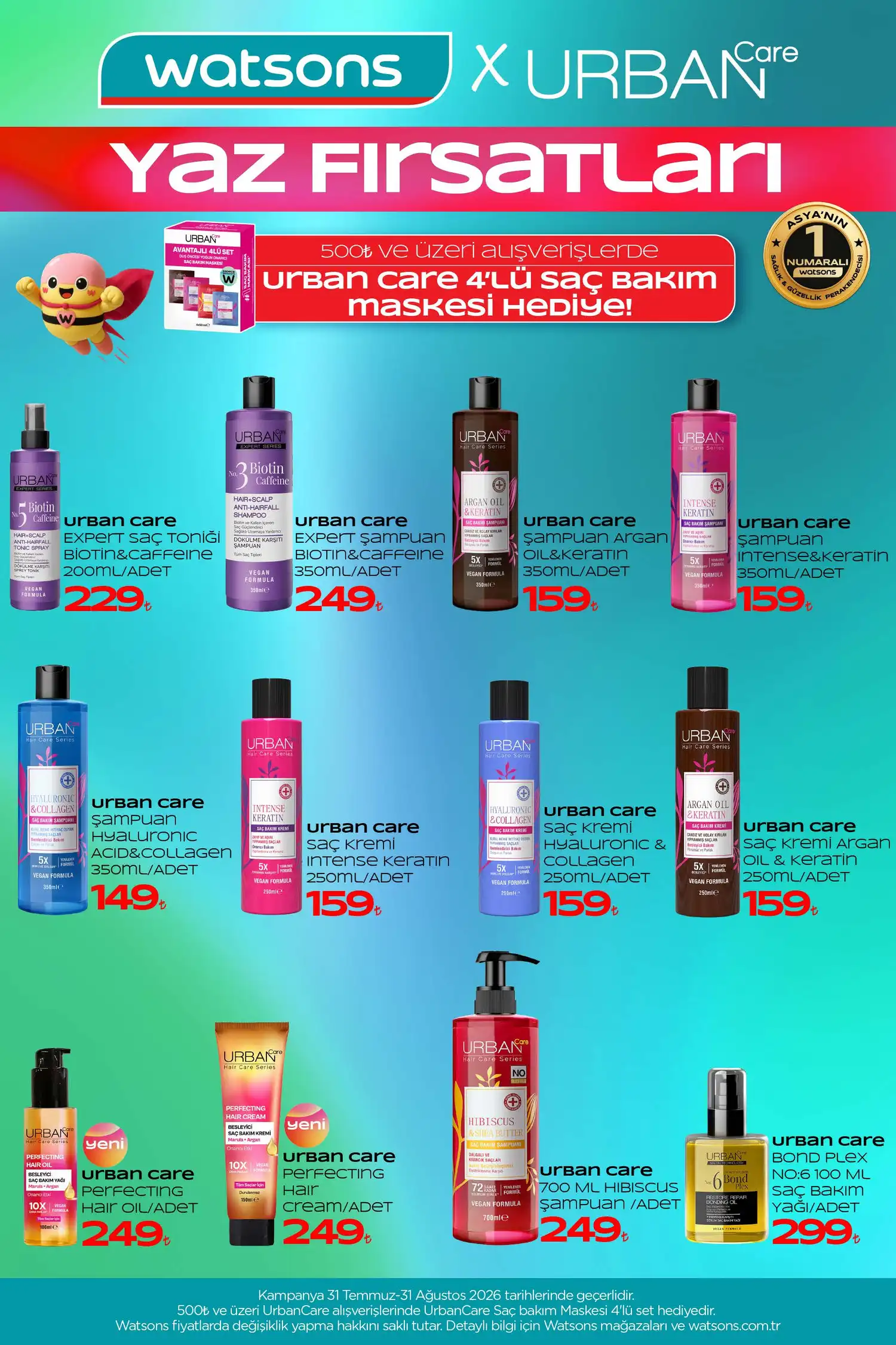 Watsons Ağustos 2026 Kataloğu – 8. Aktüel Katalog 8