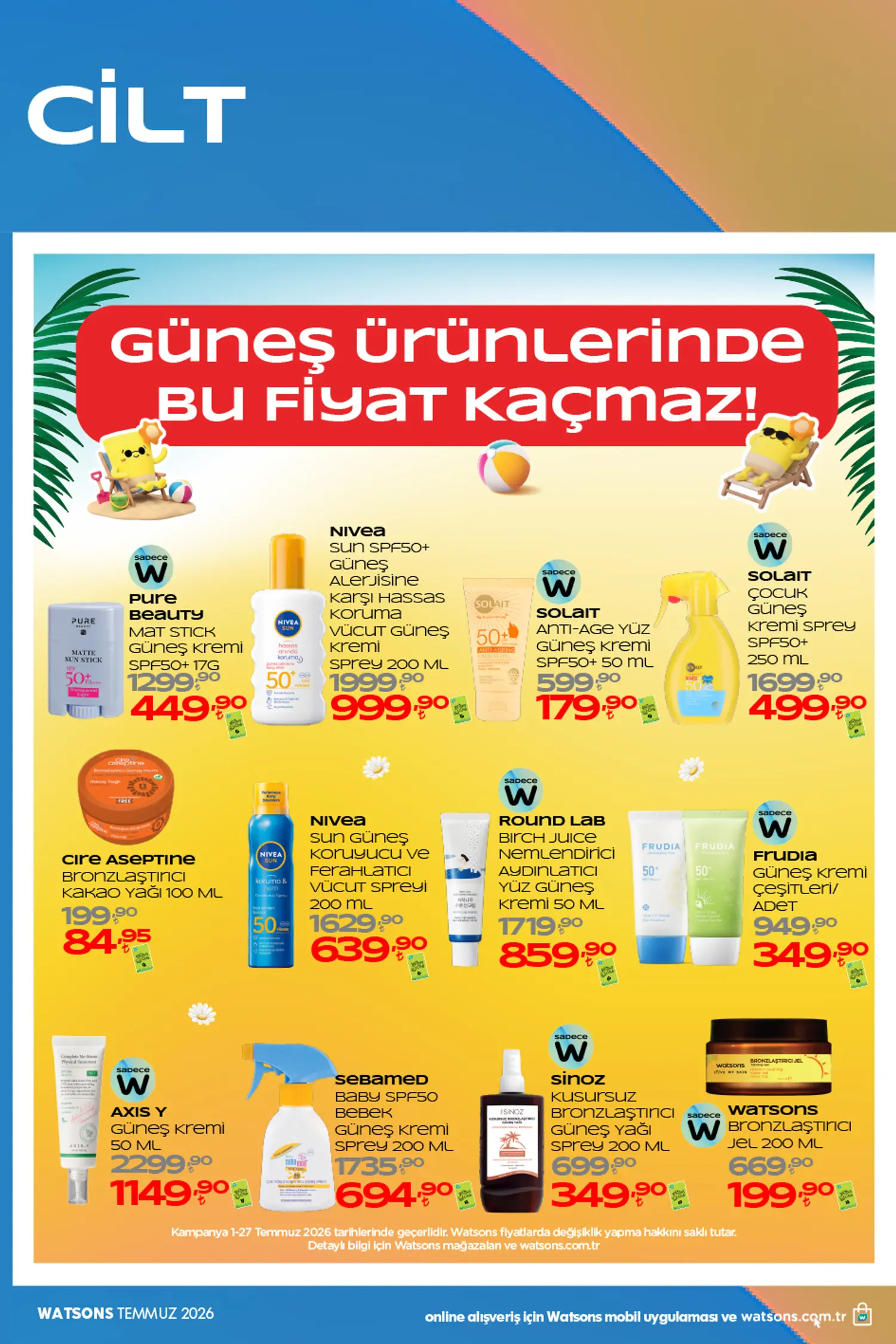 Watsons Temmuz 2026 Kataloğu – 7. Aktüel Katalog 17