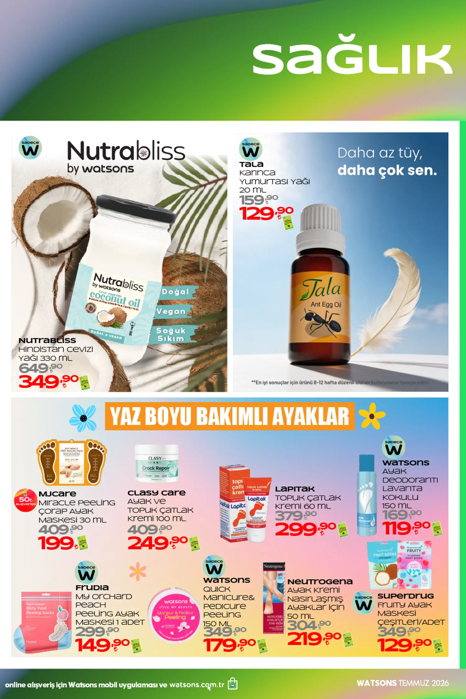 Watsons Temmuz 2026 Kataloğu – 7. Aktüel Katalog 46