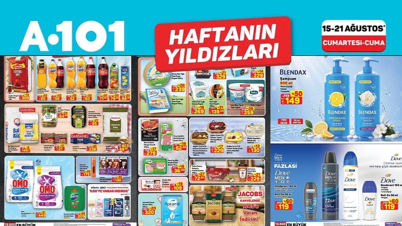 A101 15 Ağustos 2026 Aktüel Ürünler Kataloğu