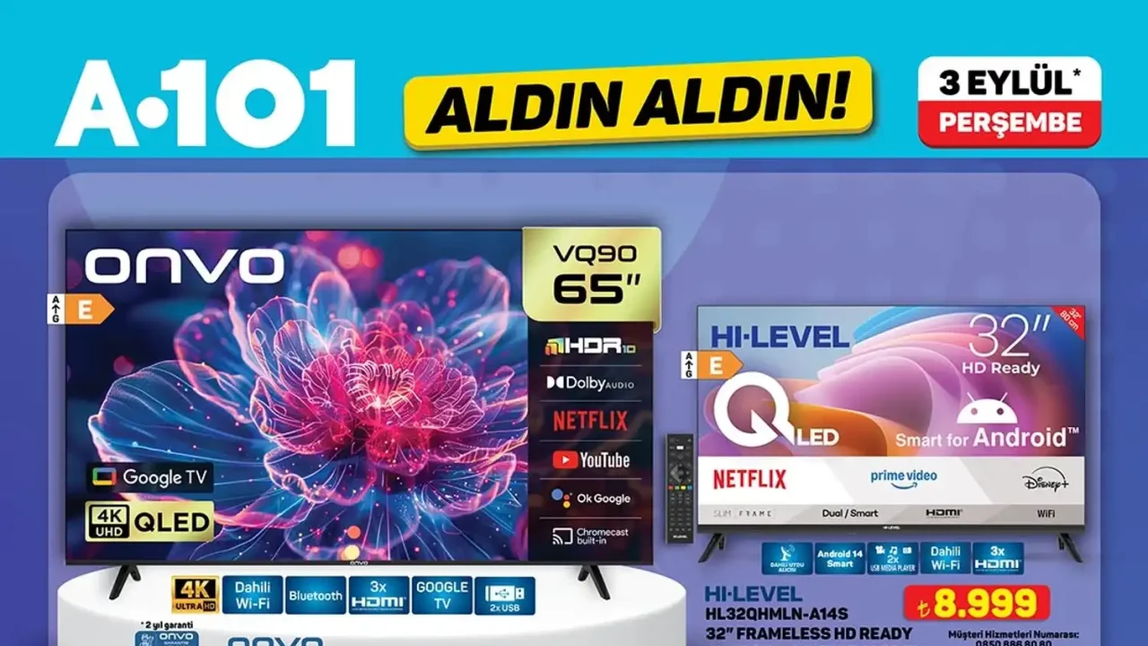 A101 3 Eylül 2026 Aktüel Ürünler Kataloğu
