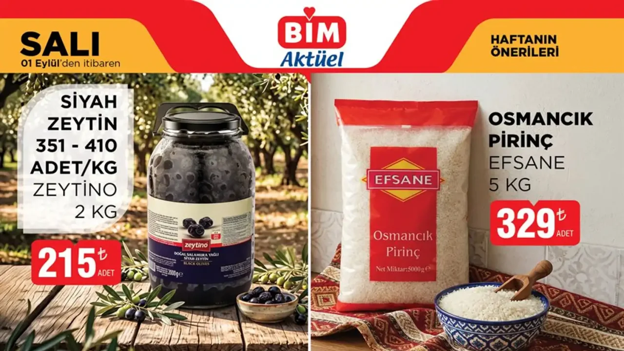 BİM 1 Eylül 2026 Aktüel Ürünler Kataloğu