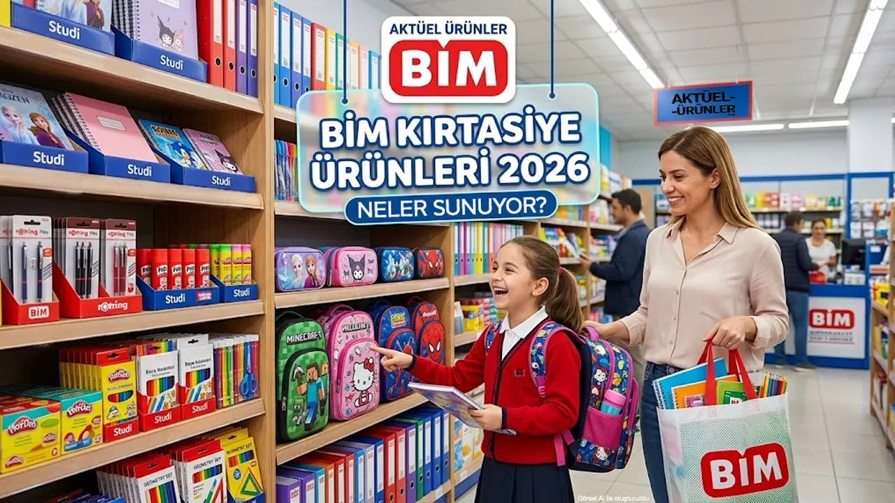 BİM Kırtasiye Ürünleri 2026 Listesi Belli Oldu: Fiyatlar ve Tarih Muamması Sürüyor!