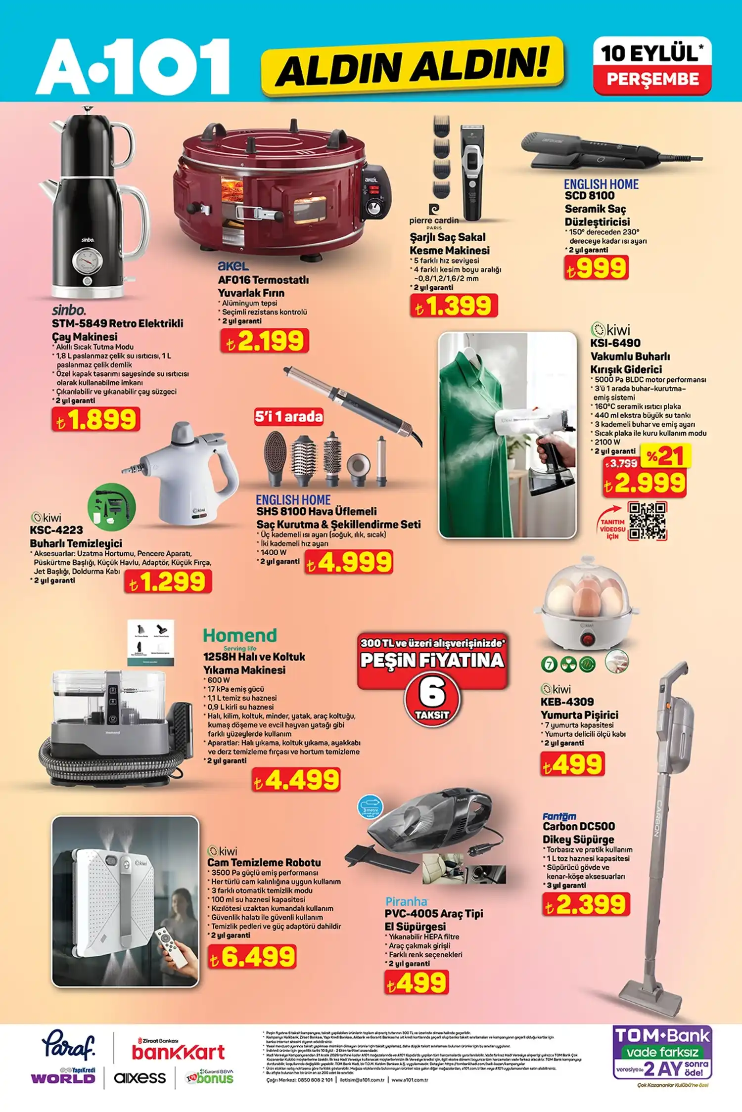 A101 10 Eylül 2026 Aktüel Ürünler Kataloğu 3