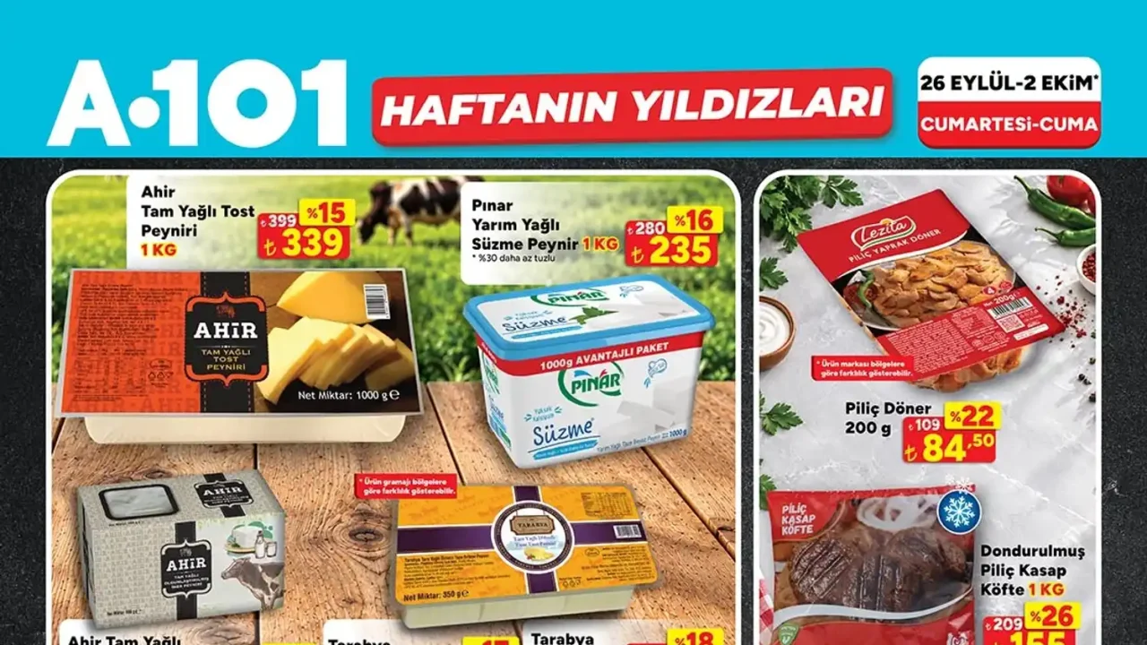 A101 26 Eylül 2026 Aktüel Ürünler Kataloğu