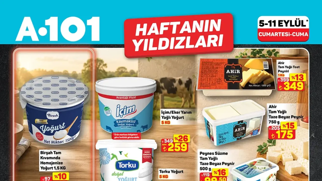 A101 5 Eylül 2026 Aktüel Ürünler Kataloğu
