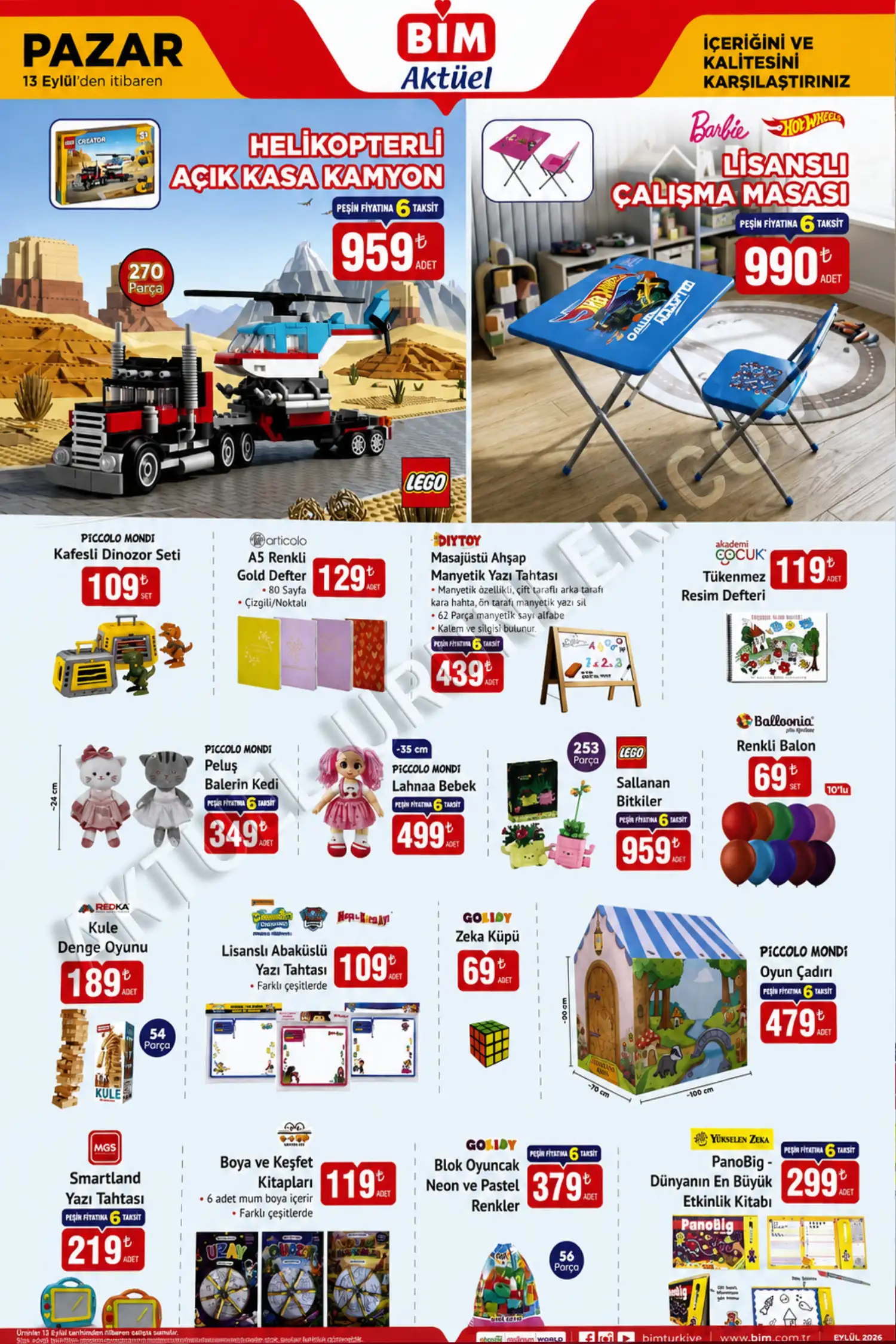 BİM 13 Eylül 2026 Aktüel Ürünler Kataloğu 3