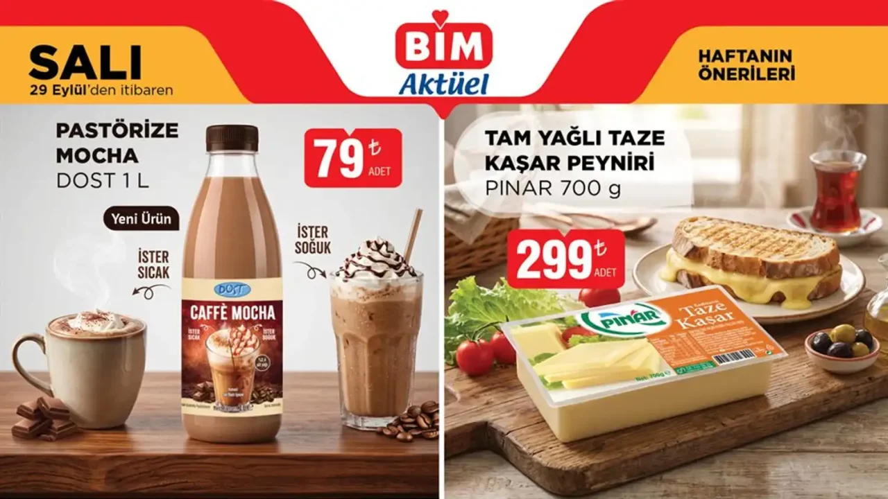 BİM 29 Eylül 2026 Aktüel Ürünler Kataloğu