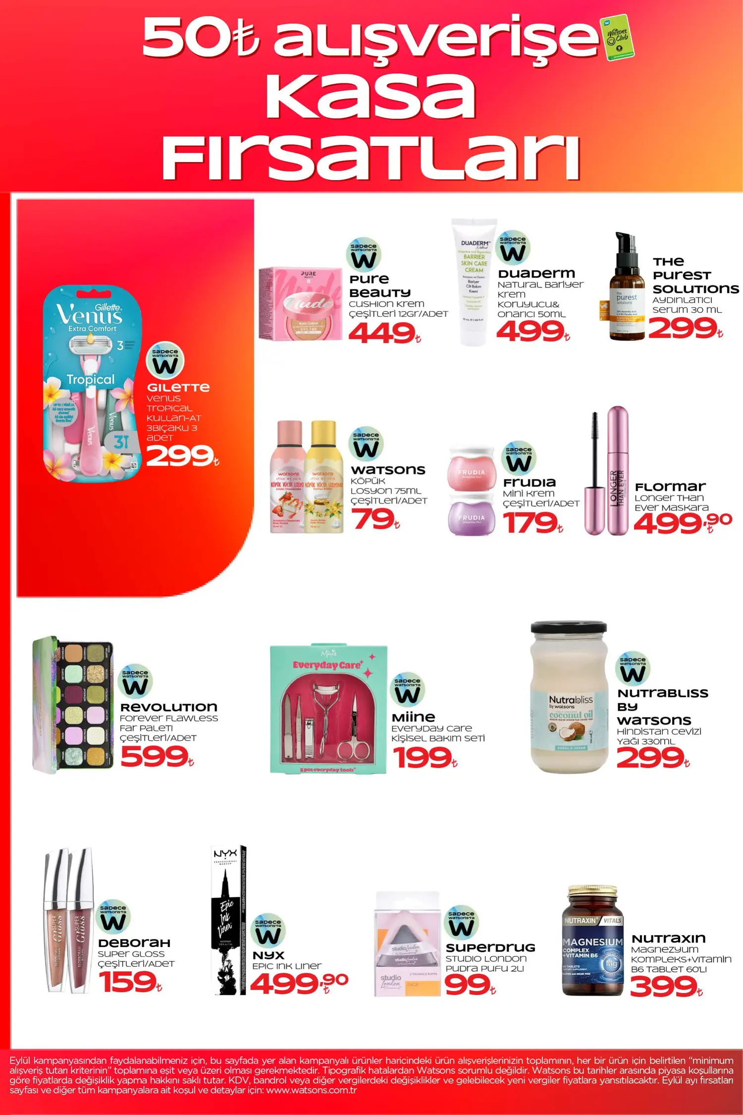 Watsons Eylül 2026 Kataloğu 7