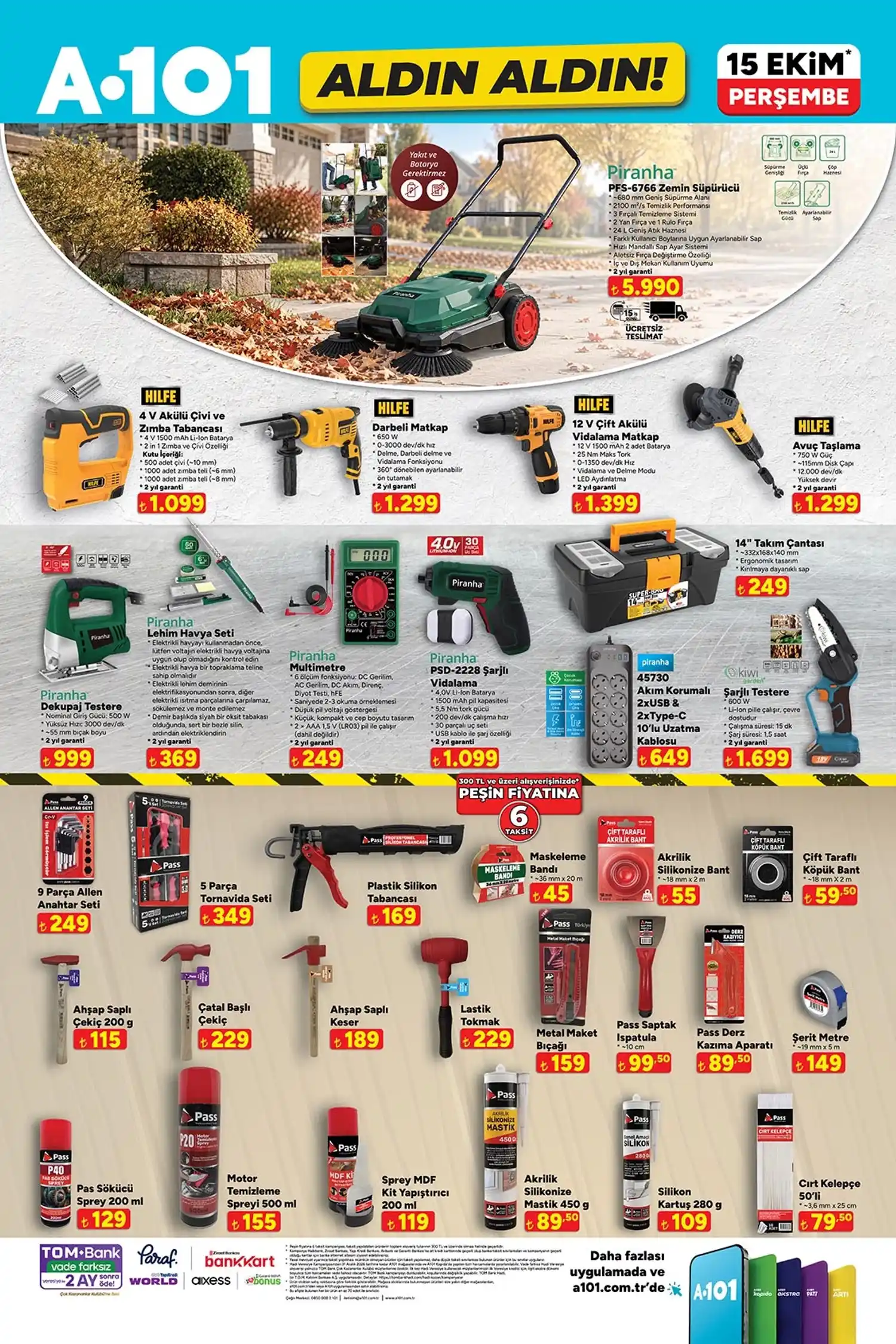 A101 15 Ekim 2026 Aktüel Ürünler Kataloğu 4