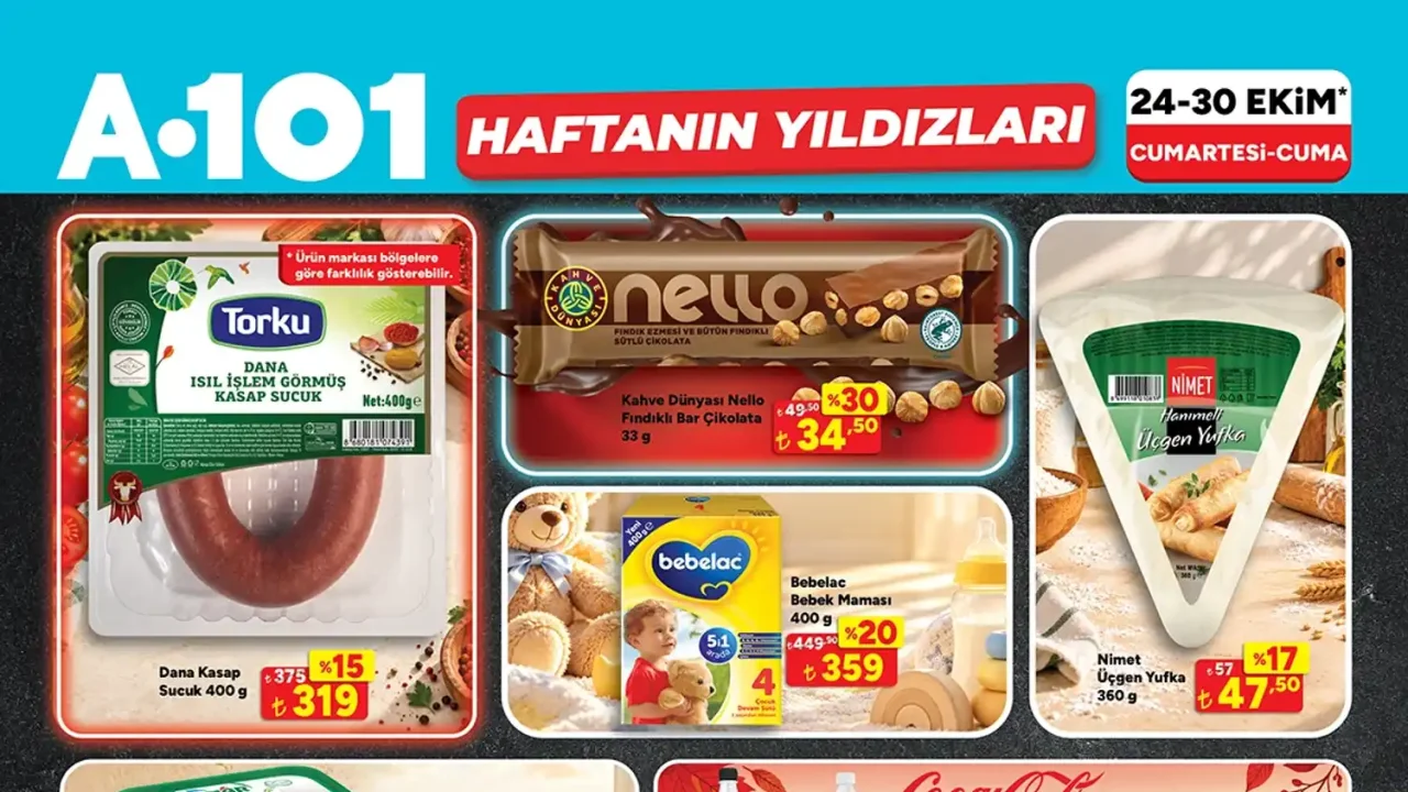 A101 24 Ekim 2026 Aktüel Ürünler Kataloğu