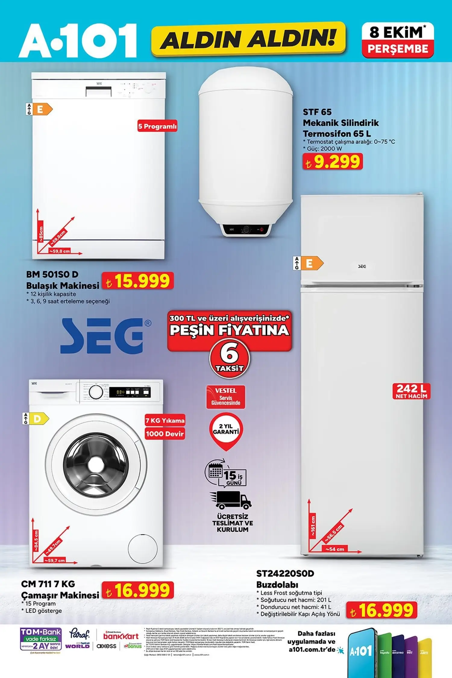 A101 8 Ekim 2026 Aktüel Ürünler Kataloğu 8