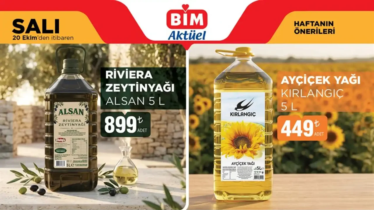 BİM 20 Ekim 2026 Aktüel Ürünler Kataloğu