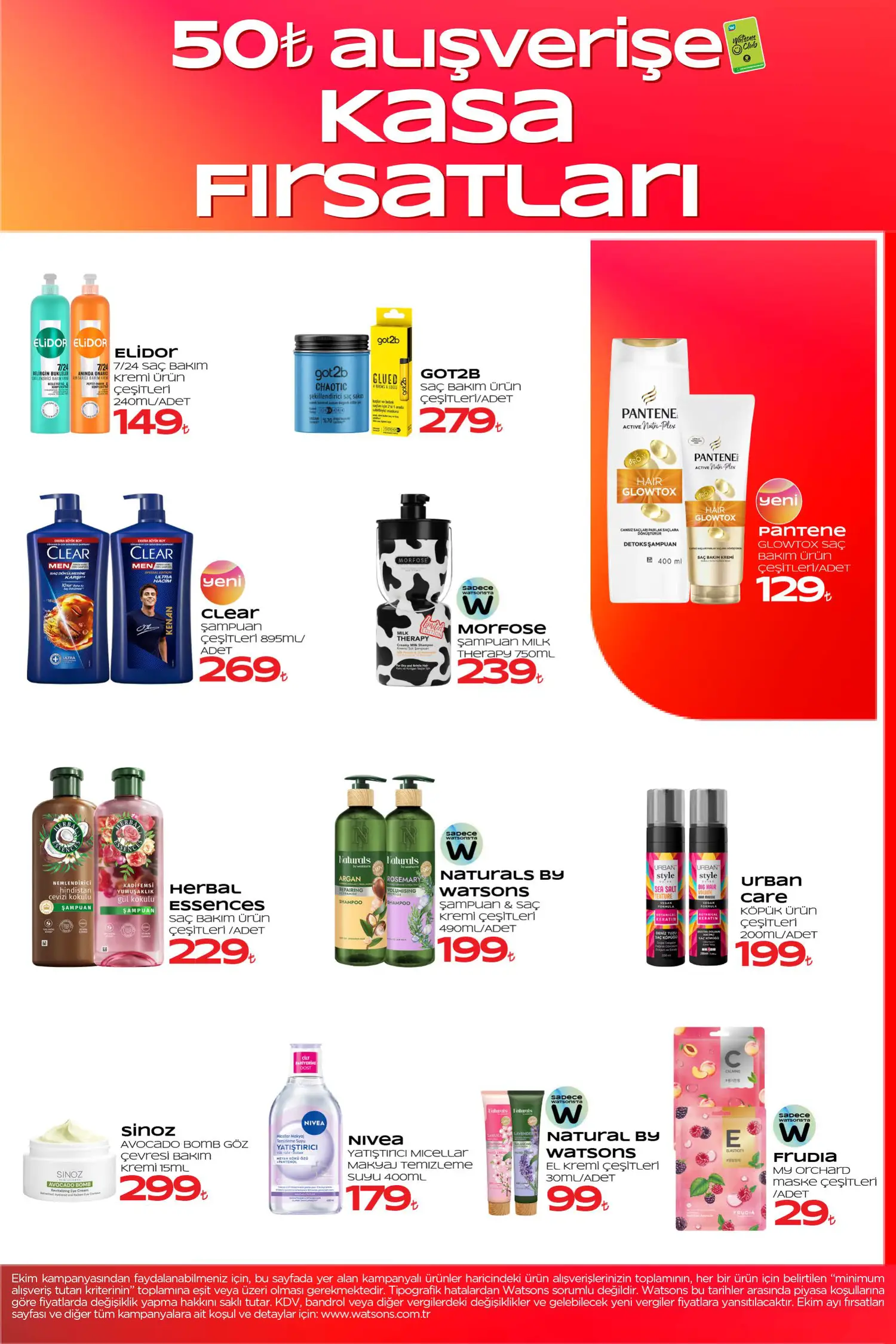 Watsons Ekim 2026 Kataloğu – 10. Aktüel Katalog 10