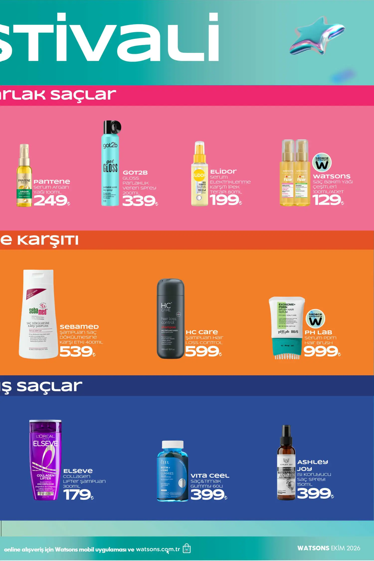 Watsons Ekim 2026 Kataloğu – 10. Aktüel Katalog 13