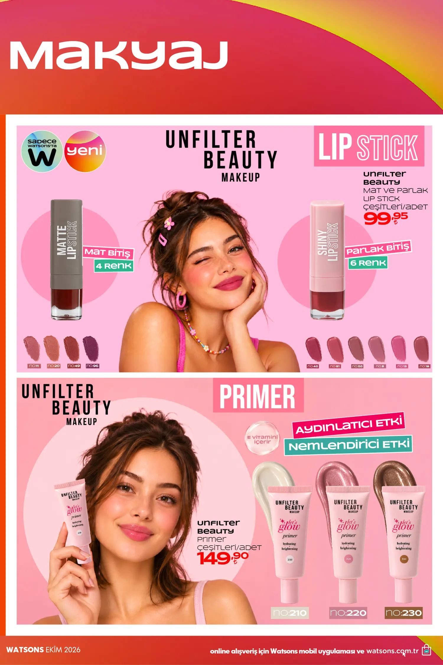 Watsons Ekim 2026 Kataloğu – 10. Aktüel Katalog 15