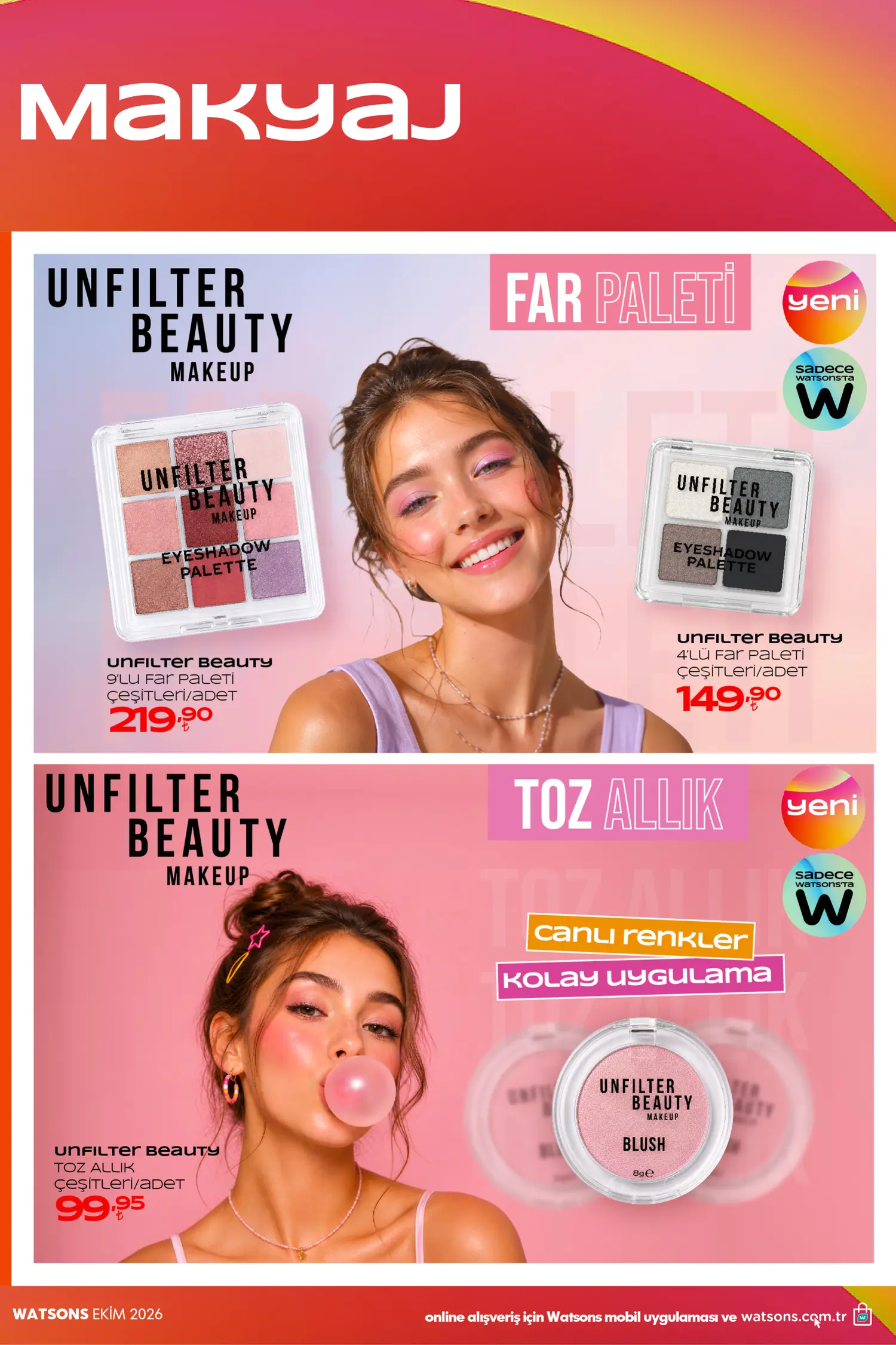 Watsons Ekim 2026 Kataloğu – 10. Aktüel Katalog 2
