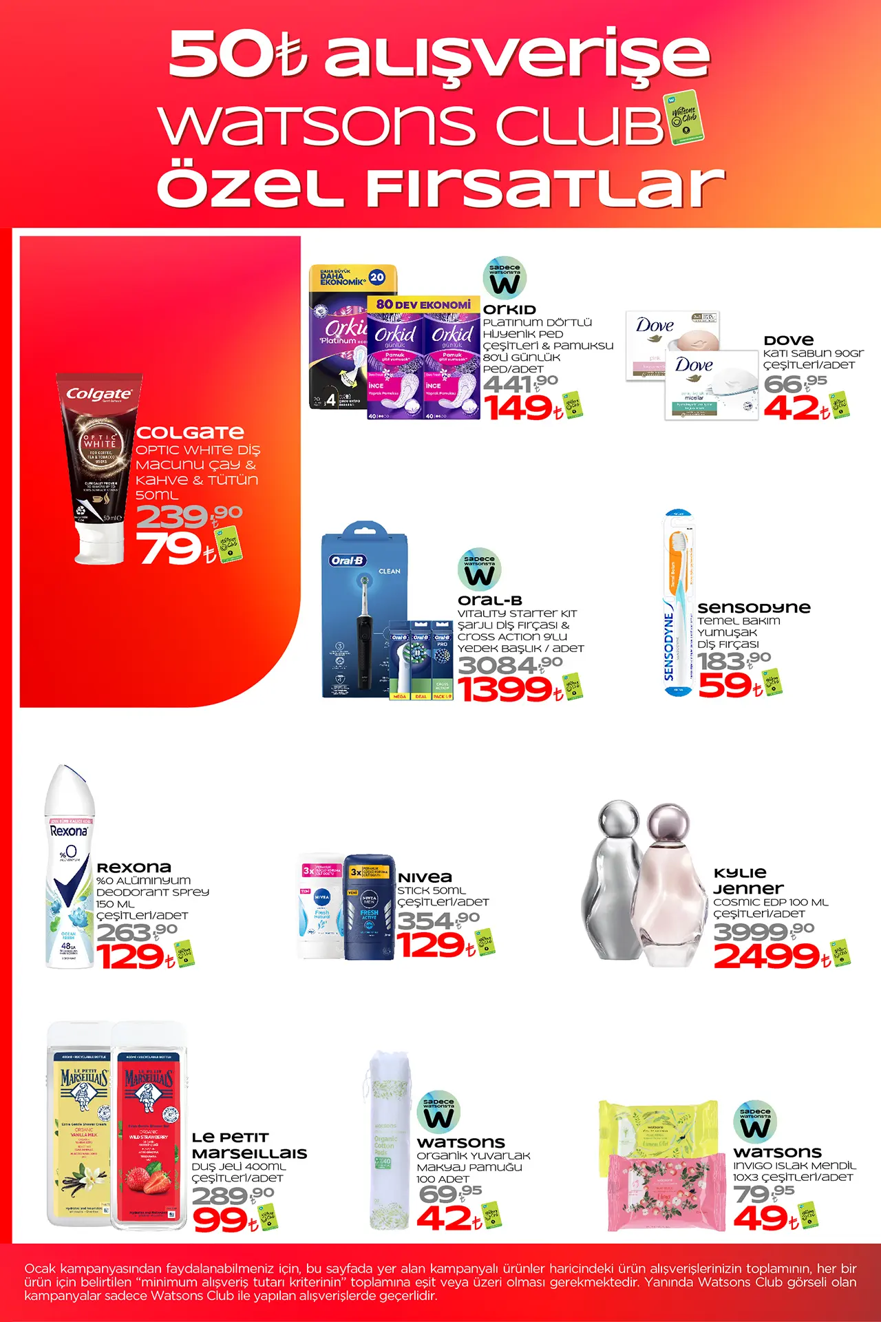 Watsons Ocak 2026 Aktüel Ürünler Kataloğu 2. Sayfa