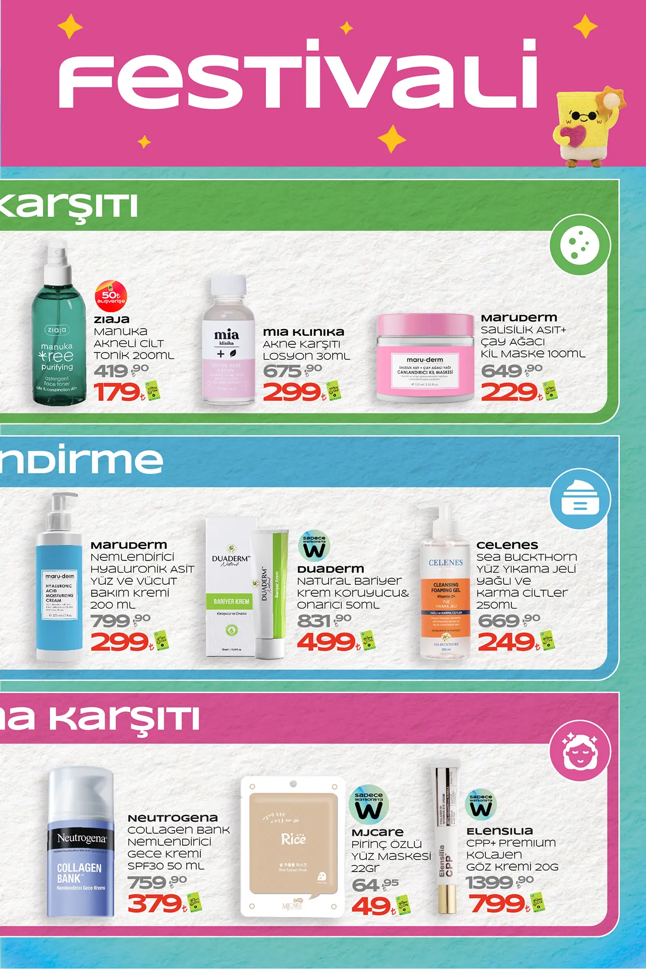 Watsons Ocak 2026 Aktüel Ürünler Kataloğu 7. Sayfa