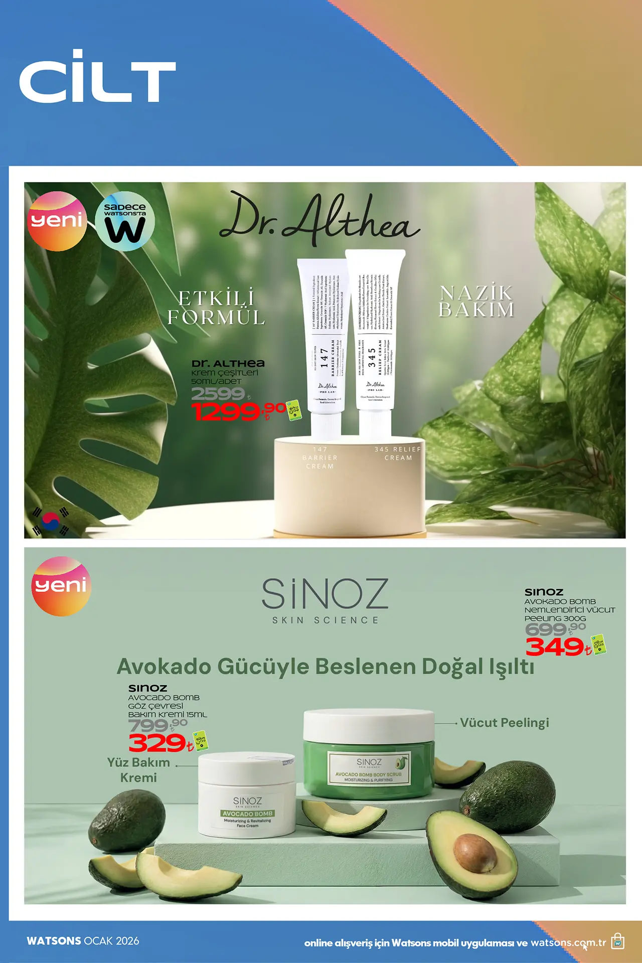 Watsons Ocak 2026 Aktüel Ürünler Kataloğu 18. Sayfa