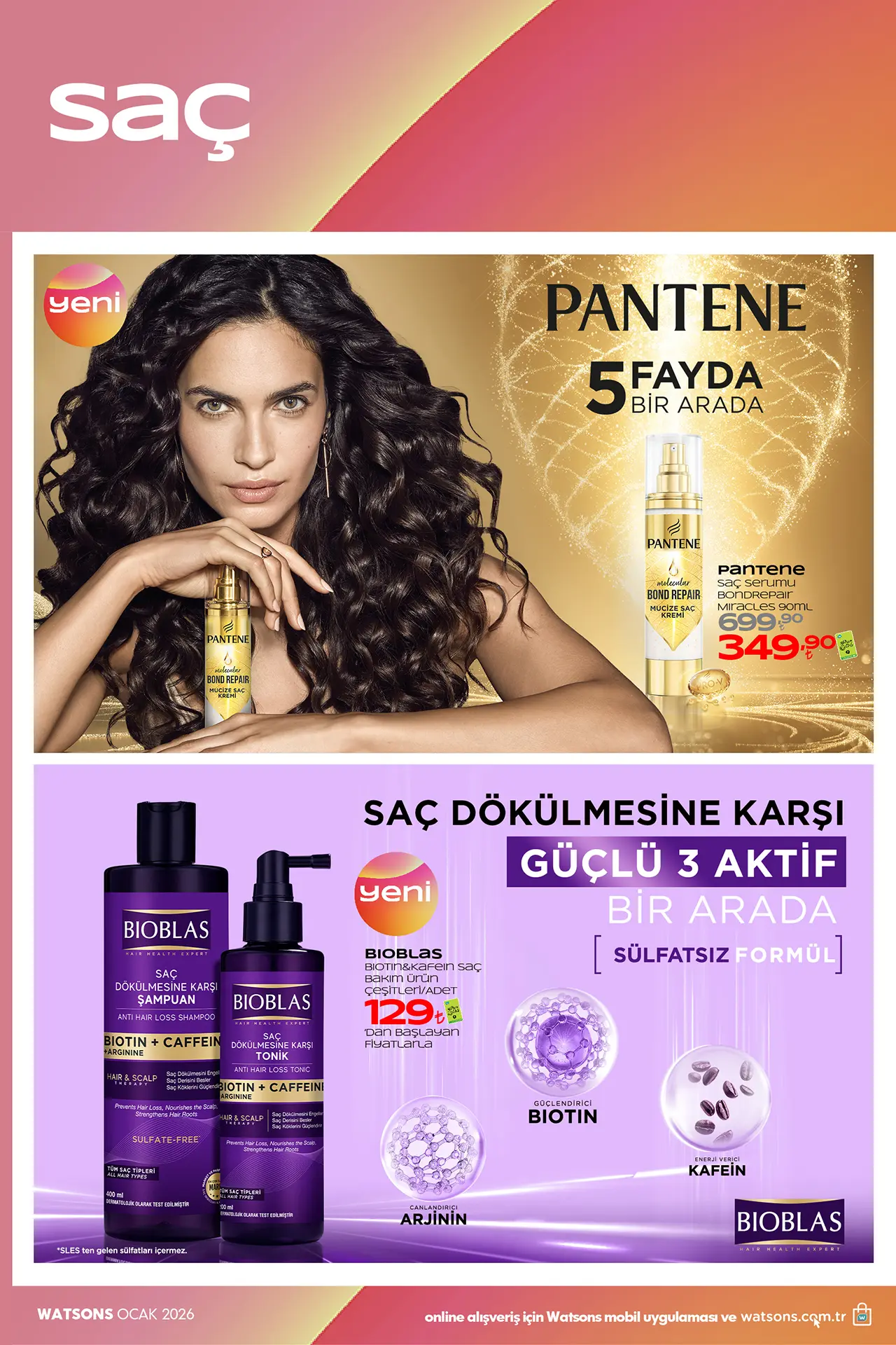 Watsons Ocak 2026 Aktüel Ürünler Kataloğu 28. Sayfa