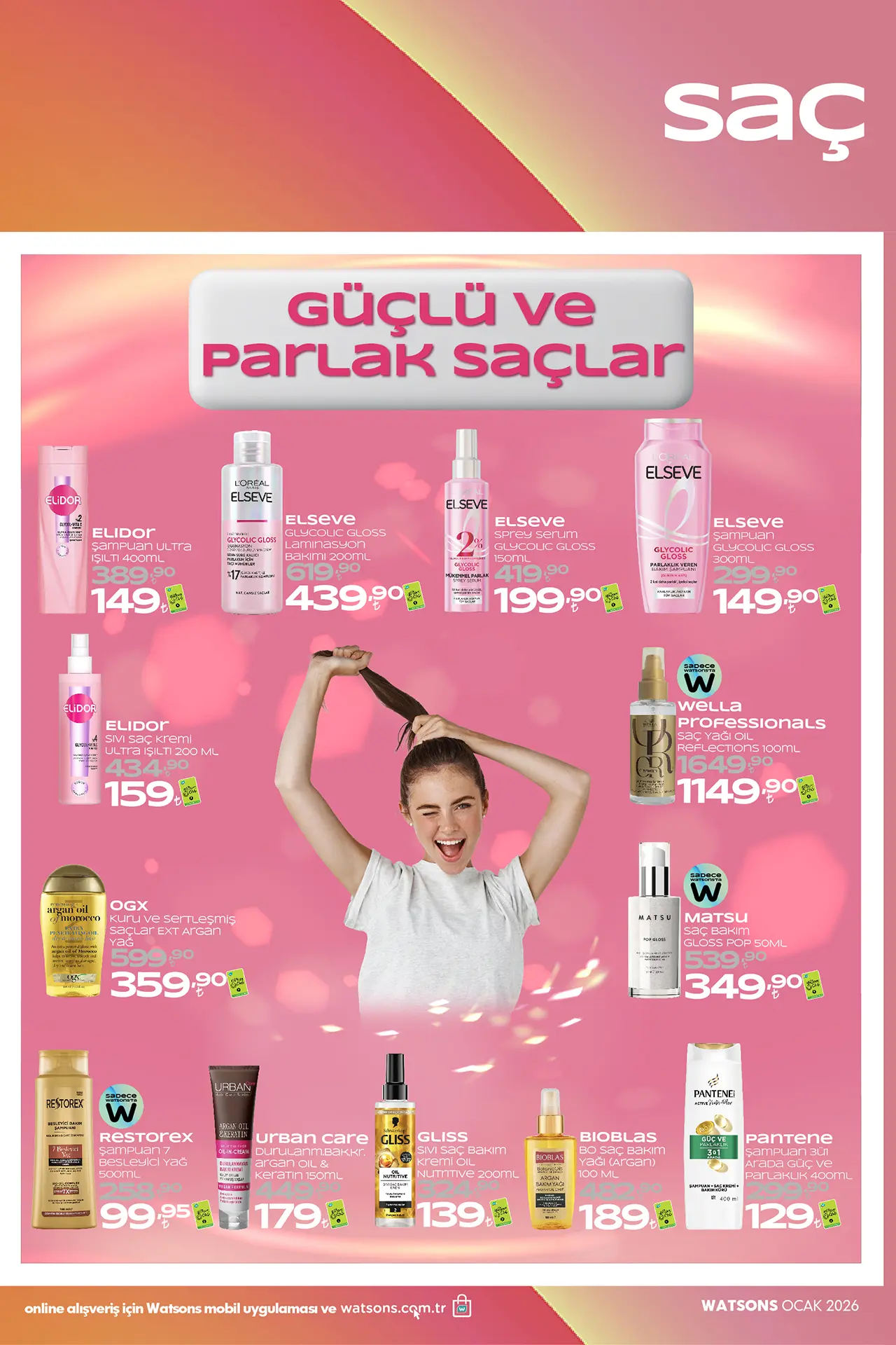 Watsons Ocak 2026 Aktüel Ürünler Kataloğu 31. Sayfa