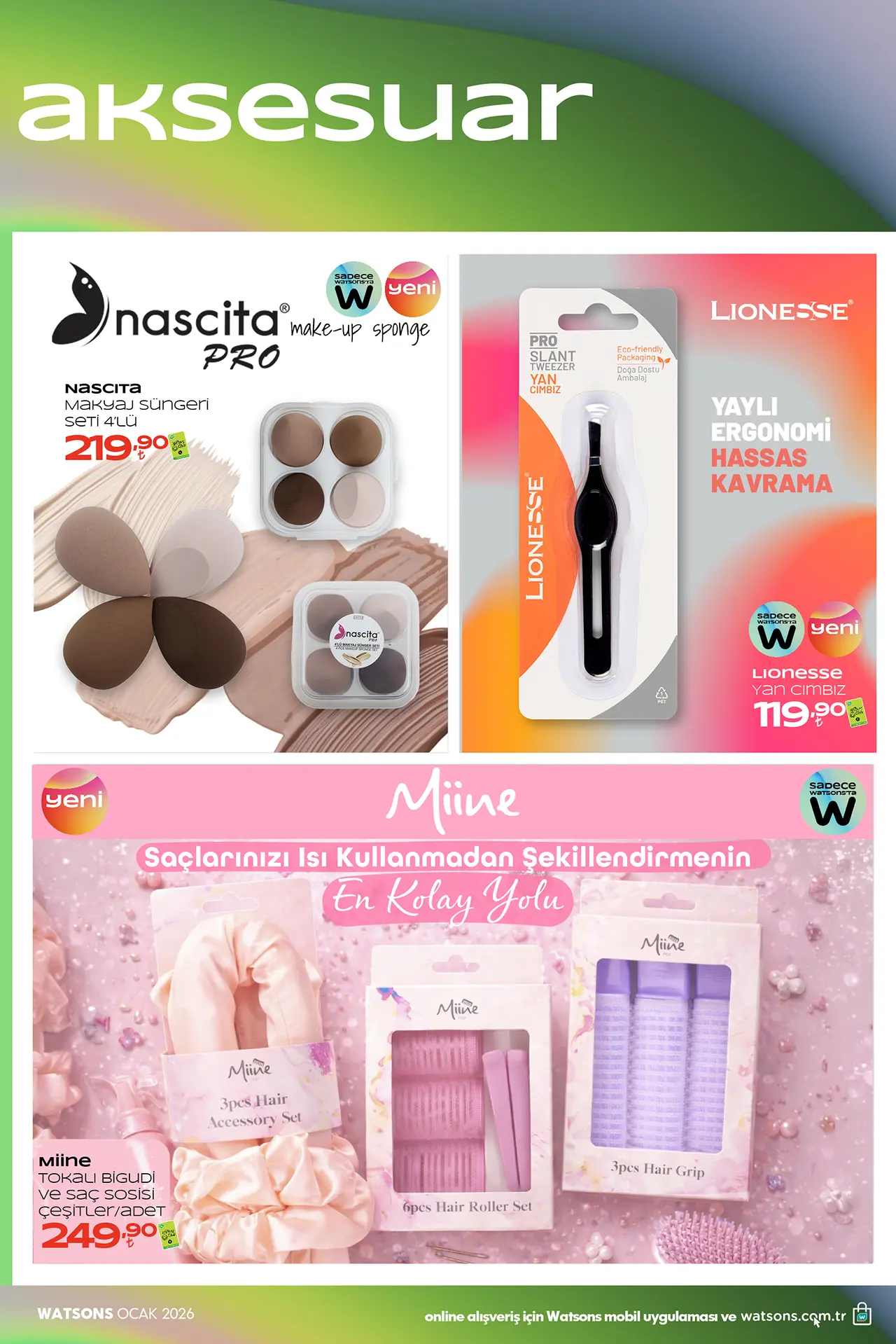 Watsons Ocak 2026 Aktüel Ürünler Kataloğu 40. Sayfa